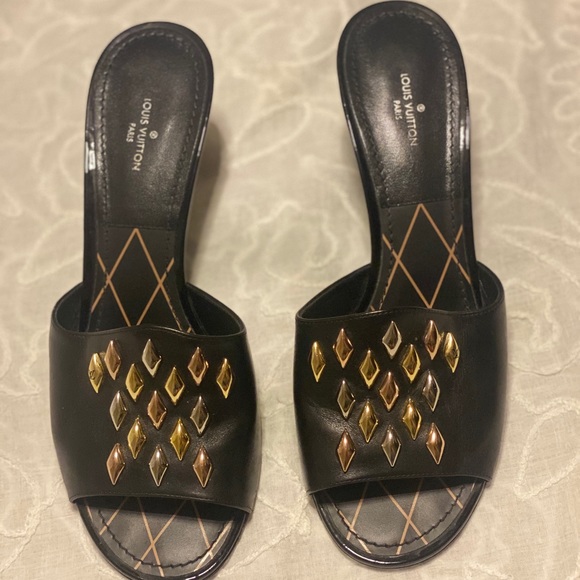 Louis Vuitton Calf Skin studded - Picture 1 of 6